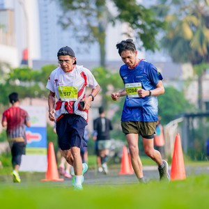 Race photo from BOGORUN 2026
