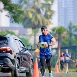 Race photo from BOGORUN 2026