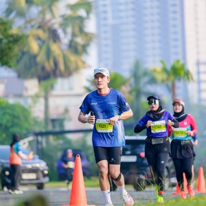 Race photo from BOGORUN 2026