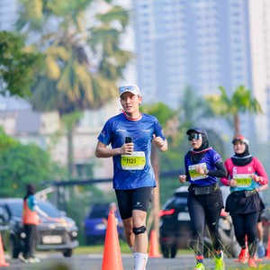 Race photo from BOGORUN 2026