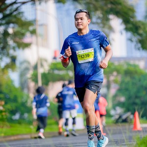 Race photo from BOGORUN 2026