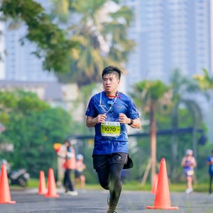 Race photo from BOGORUN 2026