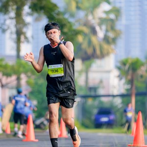 Race photo from BOGORUN 2026