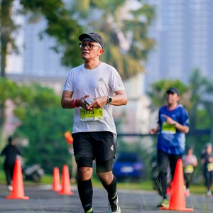 Race photo from BOGORUN 2026