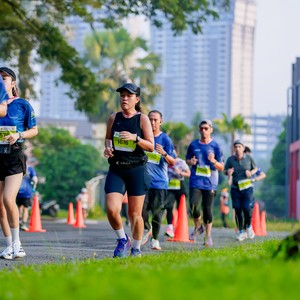 Race photo from BOGORUN 2026