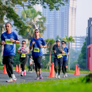 Race photo from BOGORUN 2026