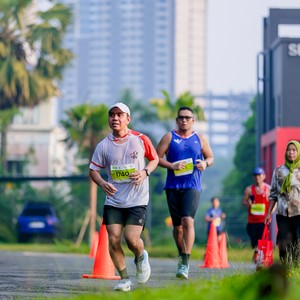 Race photo from BOGORUN 2026