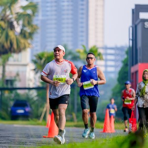 Race photo from BOGORUN 2026