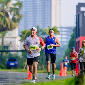 Race photo from BOGORUN 2026