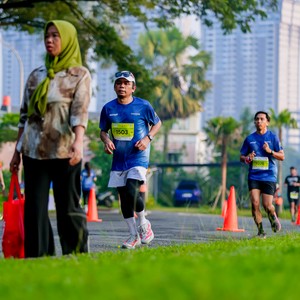 Race photo from BOGORUN 2026