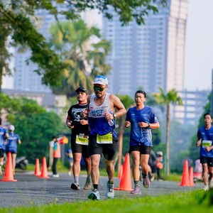 Race photo from BOGORUN 2026