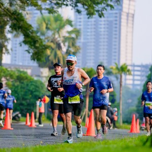 Race photo from BOGORUN 2026