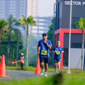 Race photo from BOGORUN 2026