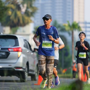 Race photo from BOGORUN 2026