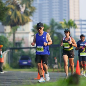 Race photo from BOGORUN 2026