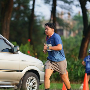 Race photo from BOGORUN 2026