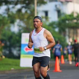 Race photo from BOGORUN 2026