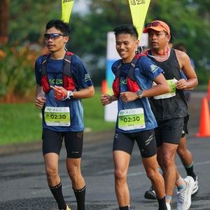 Race photo from BOGORUN 2026