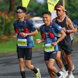 Race photo from BOGORUN 2026