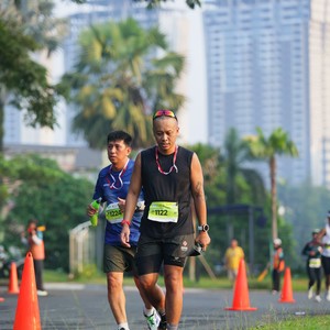 Race photo from BOGORUN 2026
