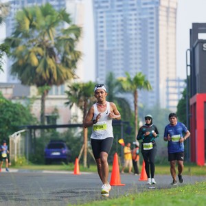 Race photo from BOGORUN 2026