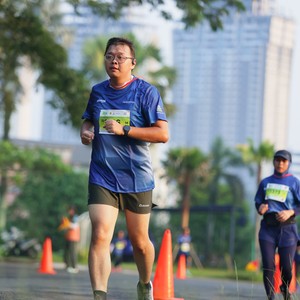 Race photo from BOGORUN 2026
