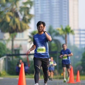 Race photo from BOGORUN 2026