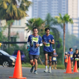 Race photo from BOGORUN 2026