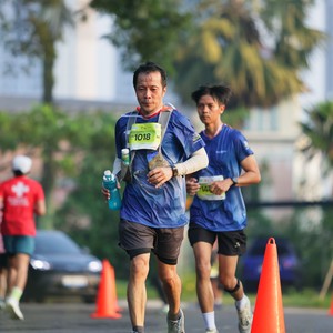 Race photo from BOGORUN 2026