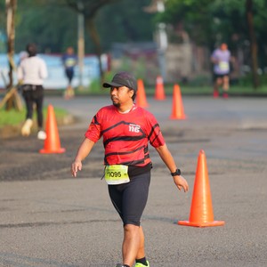 Race photo from BOGORUN 2026