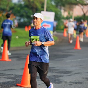 Race photo from BOGORUN 2026
