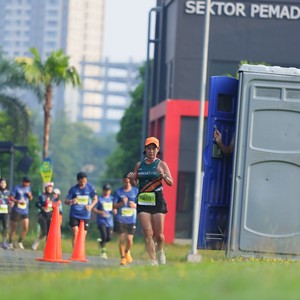 Race photo from BOGORUN 2026