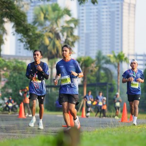Race photo from BOGORUN 2026