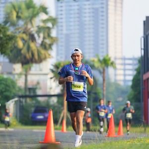 Race photo from BOGORUN 2026