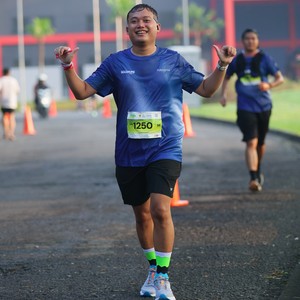 Race photo from BOGORUN 2026