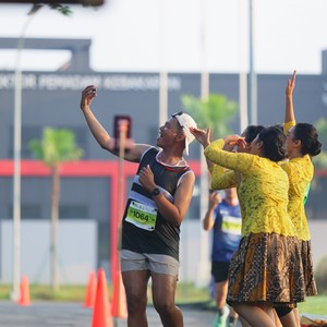 Race photo from BOGORUN 2026