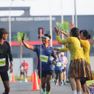 Race photo from BOGORUN 2026