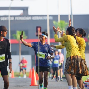 Race photo from BOGORUN 2026