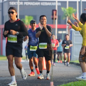 Race photo from BOGORUN 2026