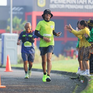 Race photo from BOGORUN 2026