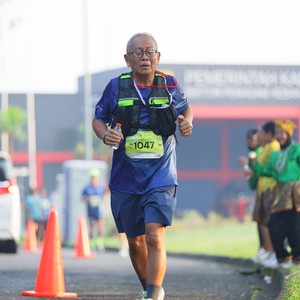 Race photo from BOGORUN 2026