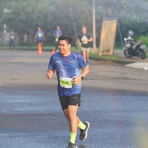 Race photo from BOGORUN 2026