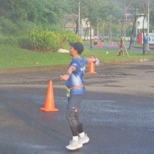 Race photo from BOGORUN 2026