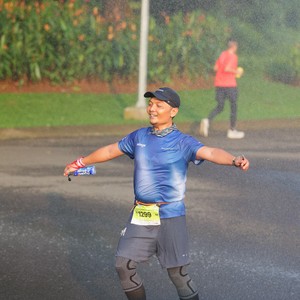 Race photo from BOGORUN 2026