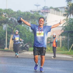 Race photo from BOGORUN 2026