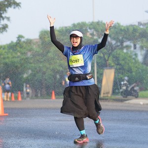 Race photo from BOGORUN 2026