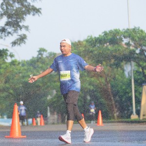 Race photo from BOGORUN 2026