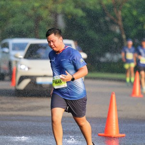 Race photo from BOGORUN 2026