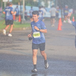 Race photo from BOGORUN 2026