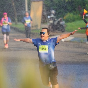 Race photo from BOGORUN 2026